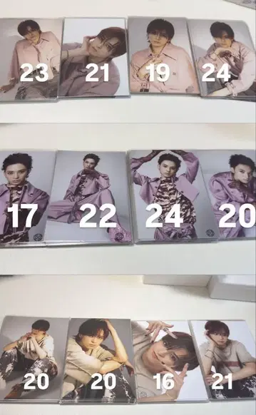 류구미야기 브로마이드 사이키 하루카 묶음 판매 247장 세트