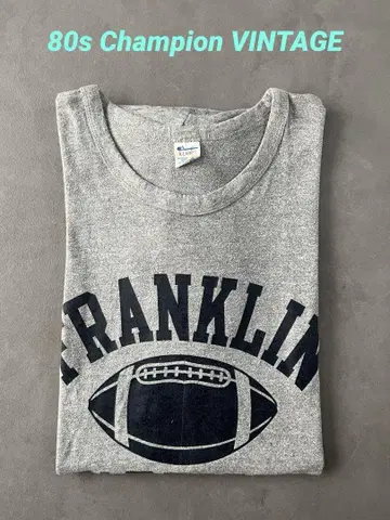 80s 빈티지 챔피온 티셔츠 트리코 XL TEE