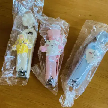치이카와 (먼작귀) 손톱깎이 3개 세트 네일 하치와레 토끼