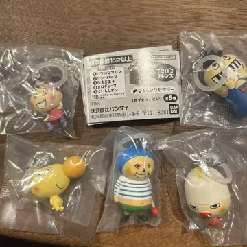 데코보코 프렌즈 메지루시 액세서리 5개 세트 가챠 컴플리트