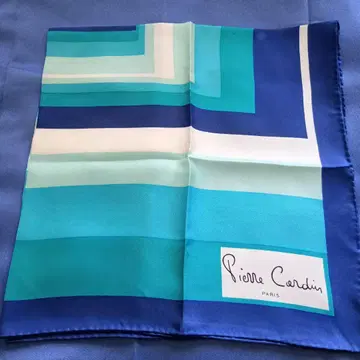 Pierre Cardin 기하학 패턴 스카프
