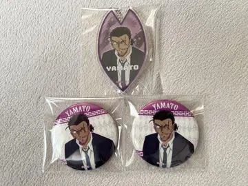 명탐정 코난 메탈릭 캔뱃지 아크릴 키링 야마토 간스케 벚꽃