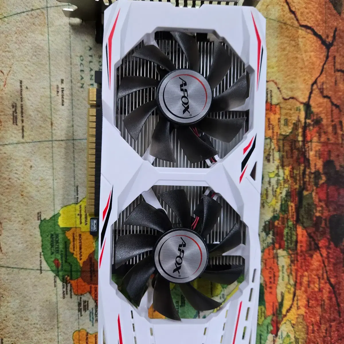 Used AFOX 1050 Ti 4GB Graphics Card #중고그래픽판매,#중고그래픽