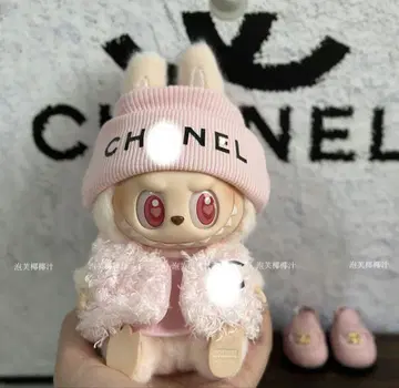 labubu 라부부 봉제 인형 옷 핑크 C 푹신푹신 2개 세트