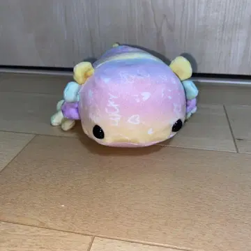 모치푸니 우파루파 봉제 인형 레인보우 컬러 파스텔
