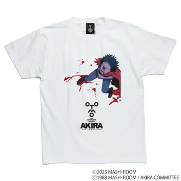 새상품 AKIRA 애니메이션 셀화전 오토모 가츠히로 디자인 티셔츠 테츠오