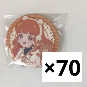린린 홀로그램 캔뱃지 70개 아이프리 애니메지