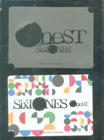 SixTONES 21년 on eST 투어 스티커