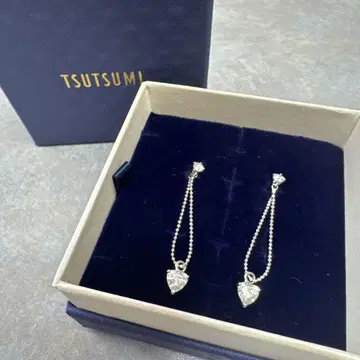 TSUTSUMI 플라티나 귀걸이