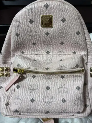 MCM 핑크 백팩