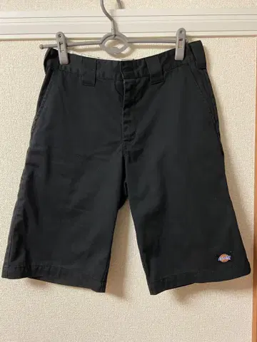 디키즈 하프 팬츠 블랙
