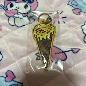 산리오 구데타마 한국 한정판 러버 키링