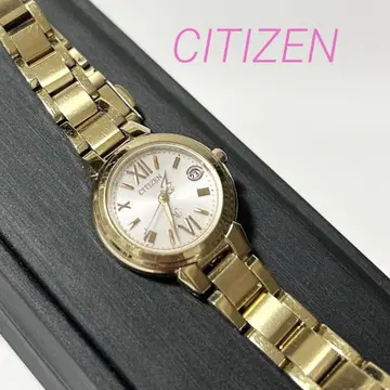 CITIZEN 시티즌 크로스 시계 전파 솔라 작동 확인 완료