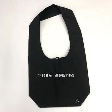ROA 숄더백 블랙 에코백