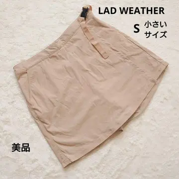 새상품급 LAD WEATHER 라드웨더 베이지 치마바지 S 작은 사이즈