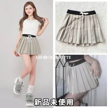 다리치 darich DRCH 플리츠 미니 스커트 그레이 GRY FREE
