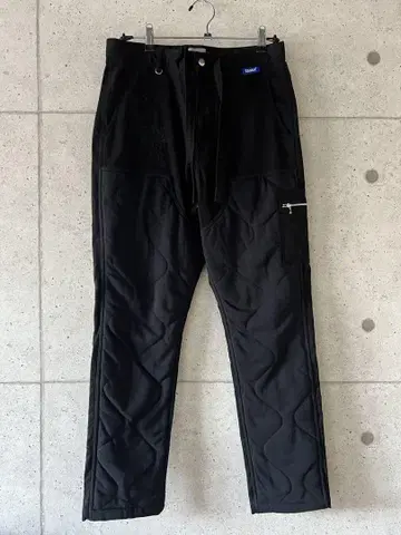 WANNA 페인터 팬츠 black