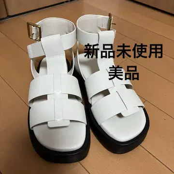 미라 오웬 플랫폼 글래디에이터 샌들