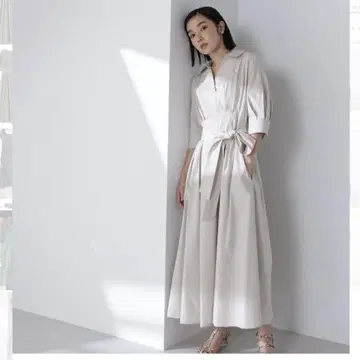 NATURAL BEAUTY BASIC 돌먼 스키퍼 셔츠 원피스