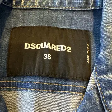 DSQUARED2 데님 자켓 36