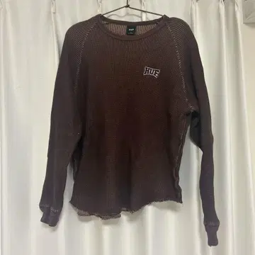 HUF 와플 니트 M 사이즈 브라운