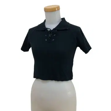 K323-80 모스키노 모스키노 반팔 니트 블랙 여성용 9