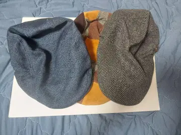 헌팅 모자 3개 세트 베레모 남성용