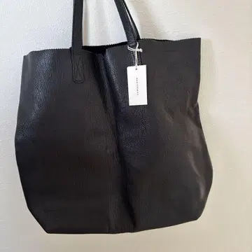 MASTER&CO. 블랙 가죽 토트백