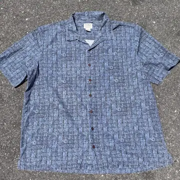 90s L.L.Bean 엘엘빈 알로하 셔츠 오픈 카라 반팔 셔츠 빈티지