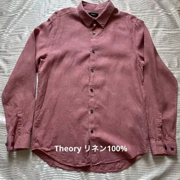Theory 띠어리 린넨 100% 셔츠 현행 택