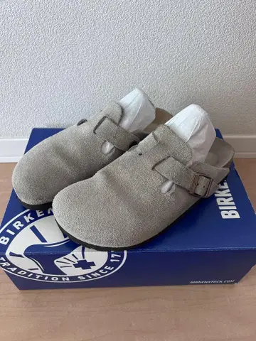 정가 24,200엔 BIRKENSTOCK 보스턴 사이즈 37 내로우 토프