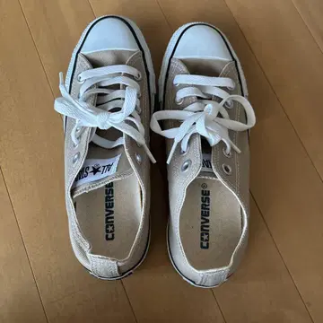 CONVERSE ALL STAR 베이지 스니커즈