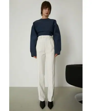 RIM.ARK Classic straight PT 화이트 슬랙스