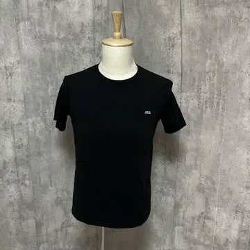 LUXE/R 러그 백 로고 스톤 반짝임 원포인트 티셔츠