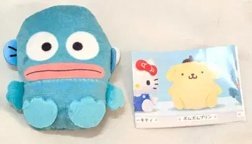 유메야 오스와리 봉제 인형 배지 산리오 캐릭터즈 한교동
