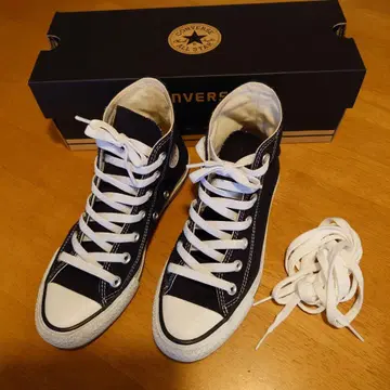 CONVERSE 올스타 HI M9160 하이컷 스니커즈 블랙 23