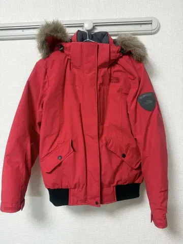 THE NORTH FACE 레드 다운 자켓