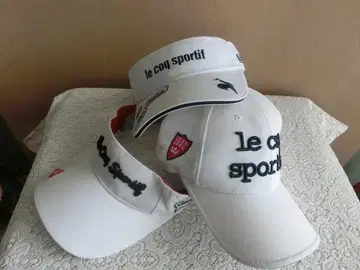 Le Coq Sportif 선바이저 모자 3세트