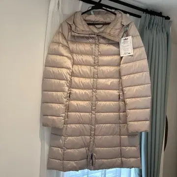 Max Mara 코트 다운 자켓 베이지