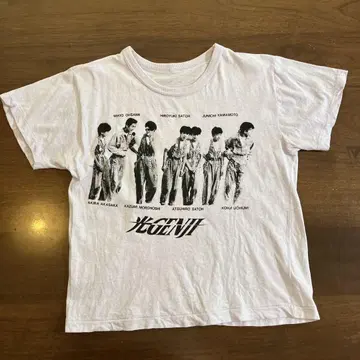 빛 GENJI 티셔츠 구하기 어려움 연보라색 파스텔 컬러