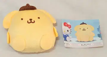 유메야 오스카리 봉제 인형 배지 산리오 캐릭터즈 폼폼푸딩