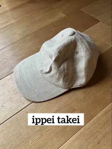 ippei takei 야구 모자 베이지