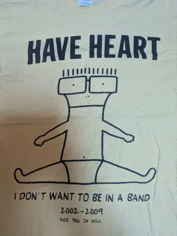 HAVE HEART DESCENDENTS 티셔츠 레어 nyhc