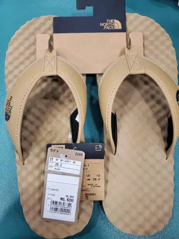 THE NORTH FACE 샌들 US 10 베이지