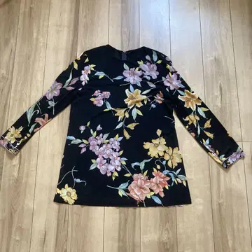 LEONARD FASHION 꽃무늬 긴팔 튜닉 LL사이즈