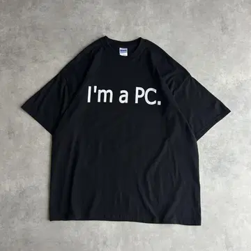 00s 길단 메시지 프린트 티셔츠 프로모션