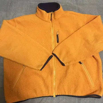 L.L.BEAN 보아 플리스 오렌지 풀 집업