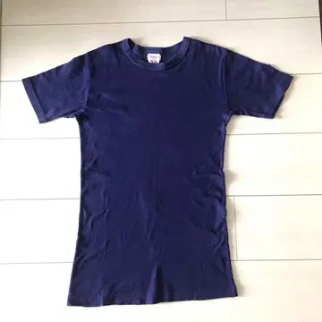 레어 빈티지 티셔츠 쁘띠바또 x 드레스테리아 프랑스군 네이비
