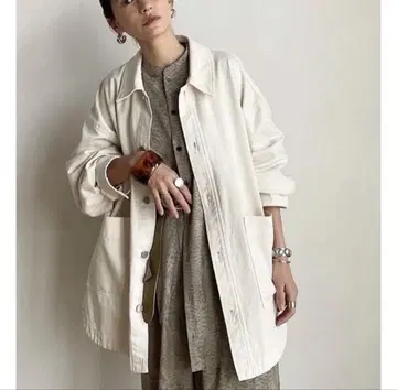 클레인 백 스퀴즈 데님 재킷