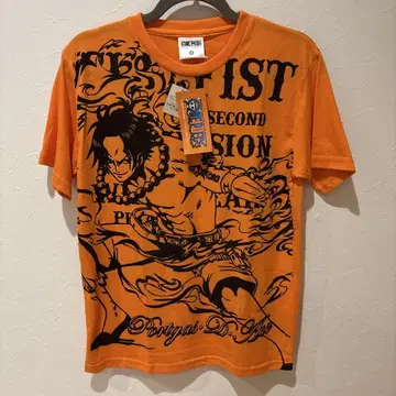 ONE PIECE 에이스 T셔츠 M 미사용 택 포함